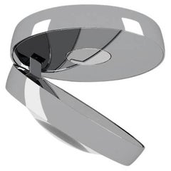 Lodes NAUTILUS Ceiling Lamp in Chrome by Andrea Tosetto