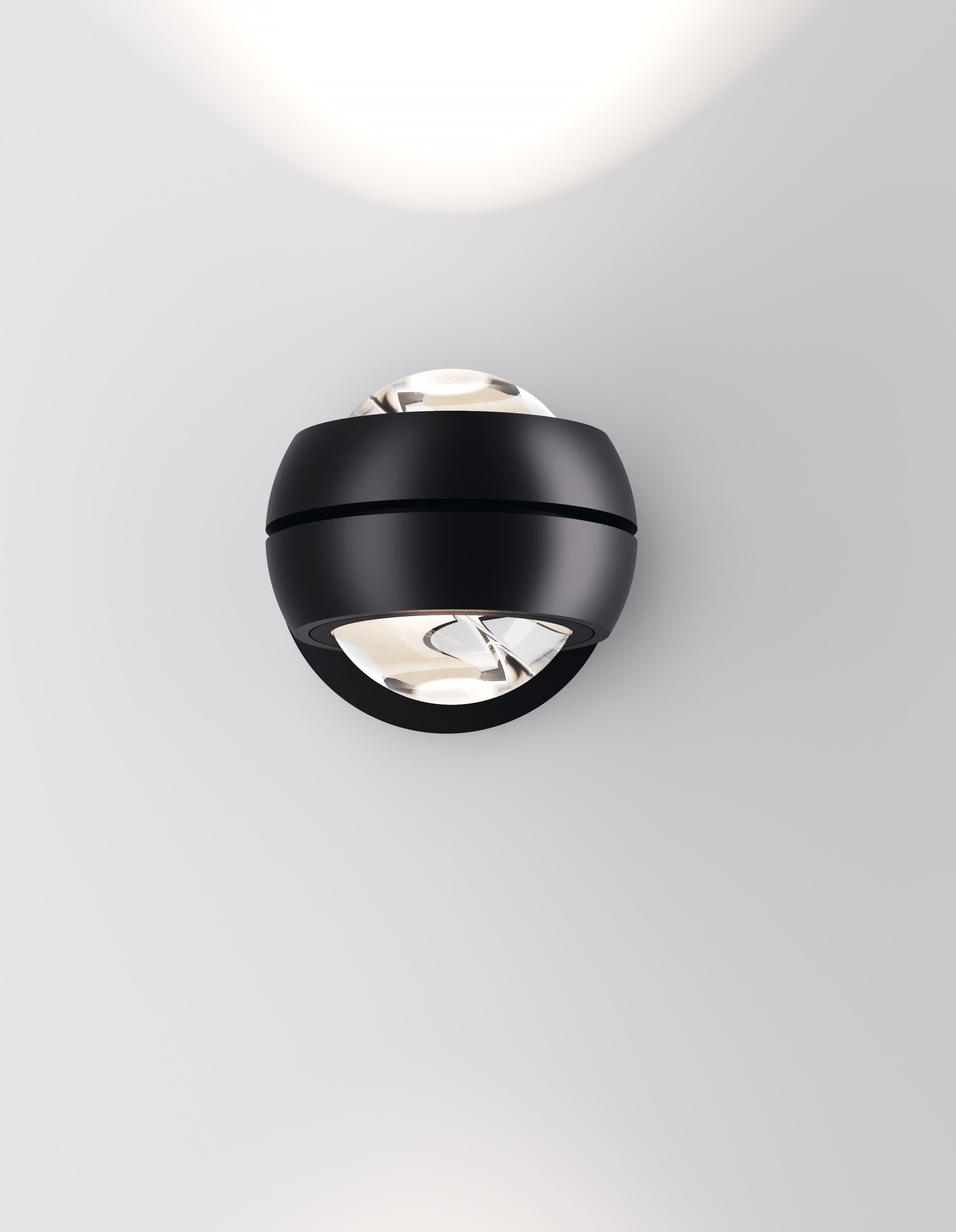 Lampada da parete Lodes NAUTILUS MINI in nero opaco di Andrea Tosetto In condizioni Nuovo in vendita a Brooklyn, NY