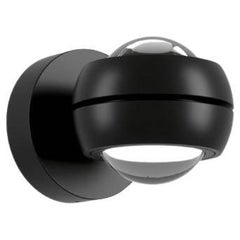 Lodes NAUTILUS MINI Wall Lamp in Matte Black by Andrea Tosetto