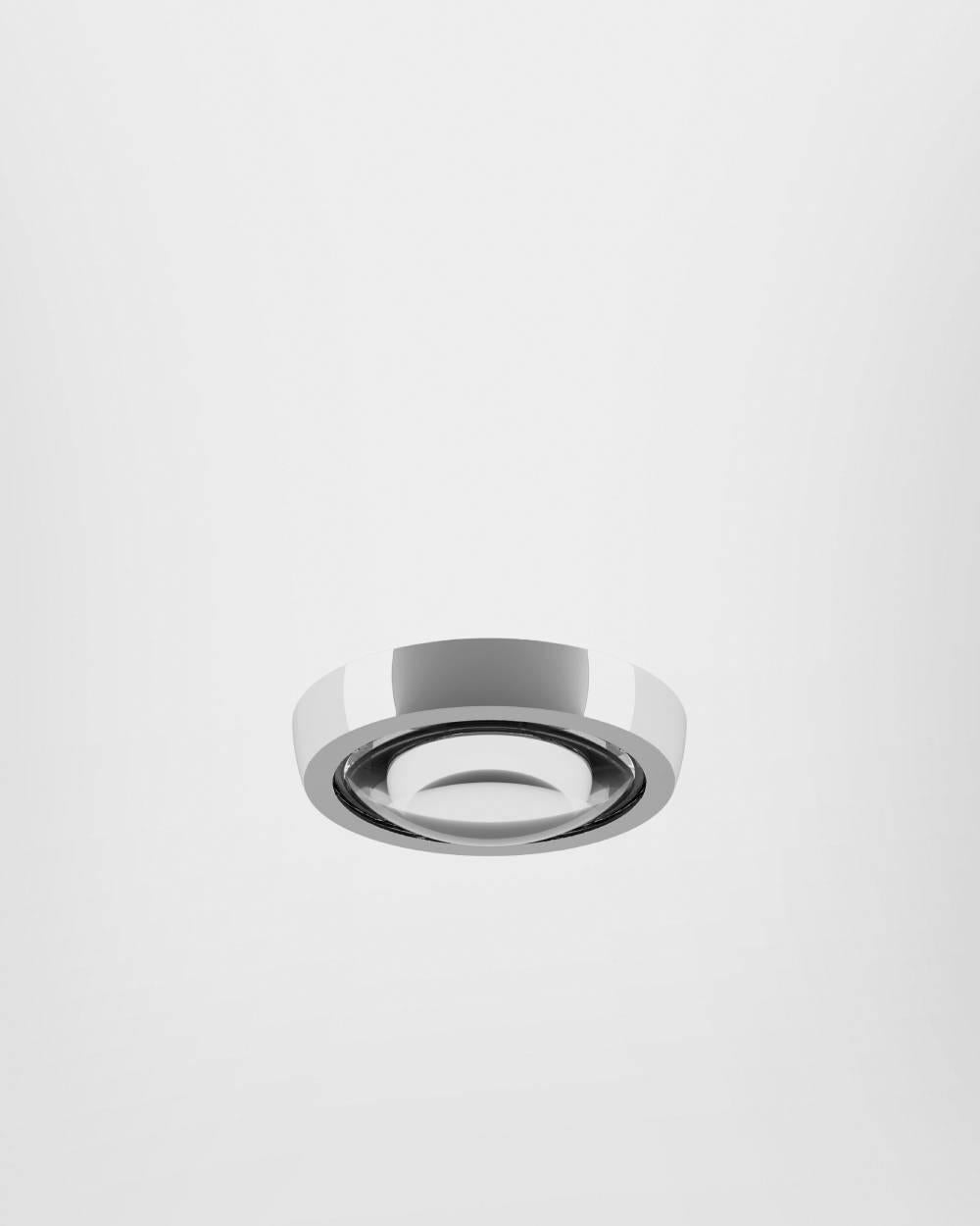 Contemporary Lodes NAUTILUS SPOT Ceiling Lamp in Matte Black by Andrea Tosetto For Sale