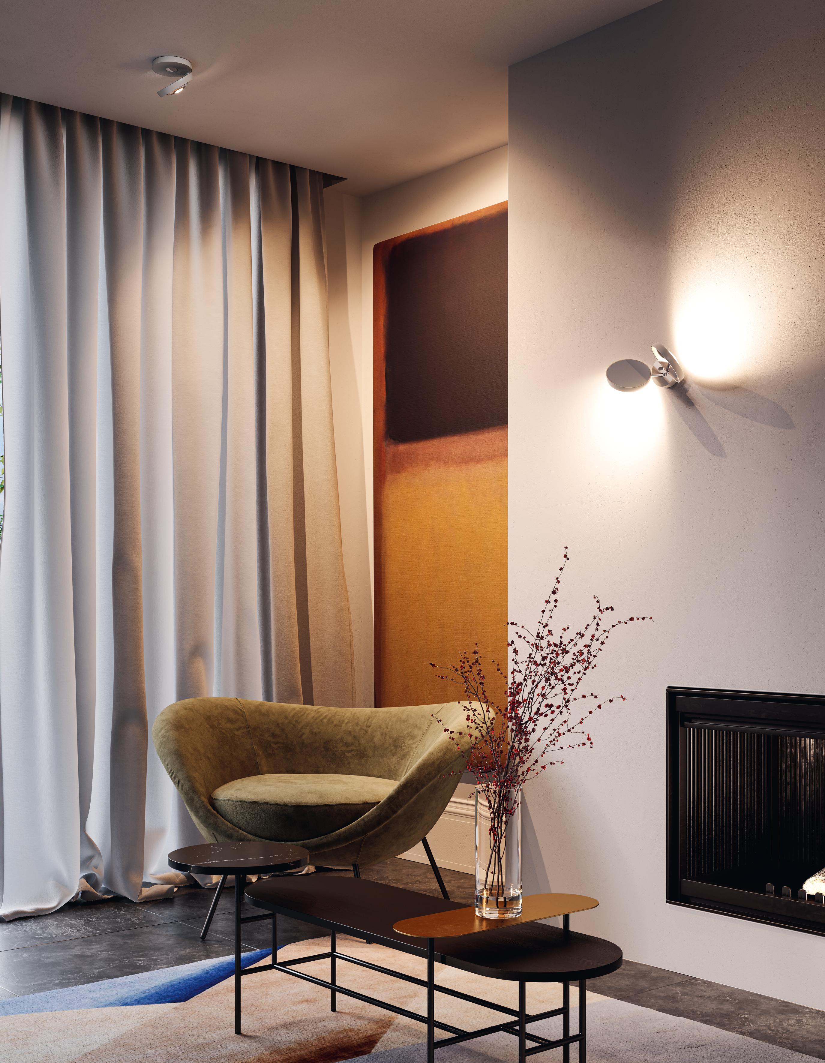 Lodes NAUTILUS Lámpara de pared en cromo by Andrea Tosetto Siglo XXI y contemporáneo en venta