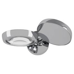 Lodes NAUTILUS Wall Lamp in Chrome by Andrea Tosetto