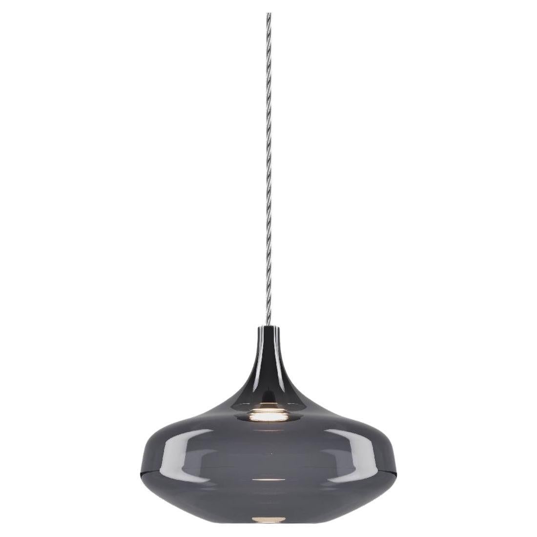 Lodes NOSTALGIA - Lampada a sospensione grande con calotta trasparente di Dima Loginoff