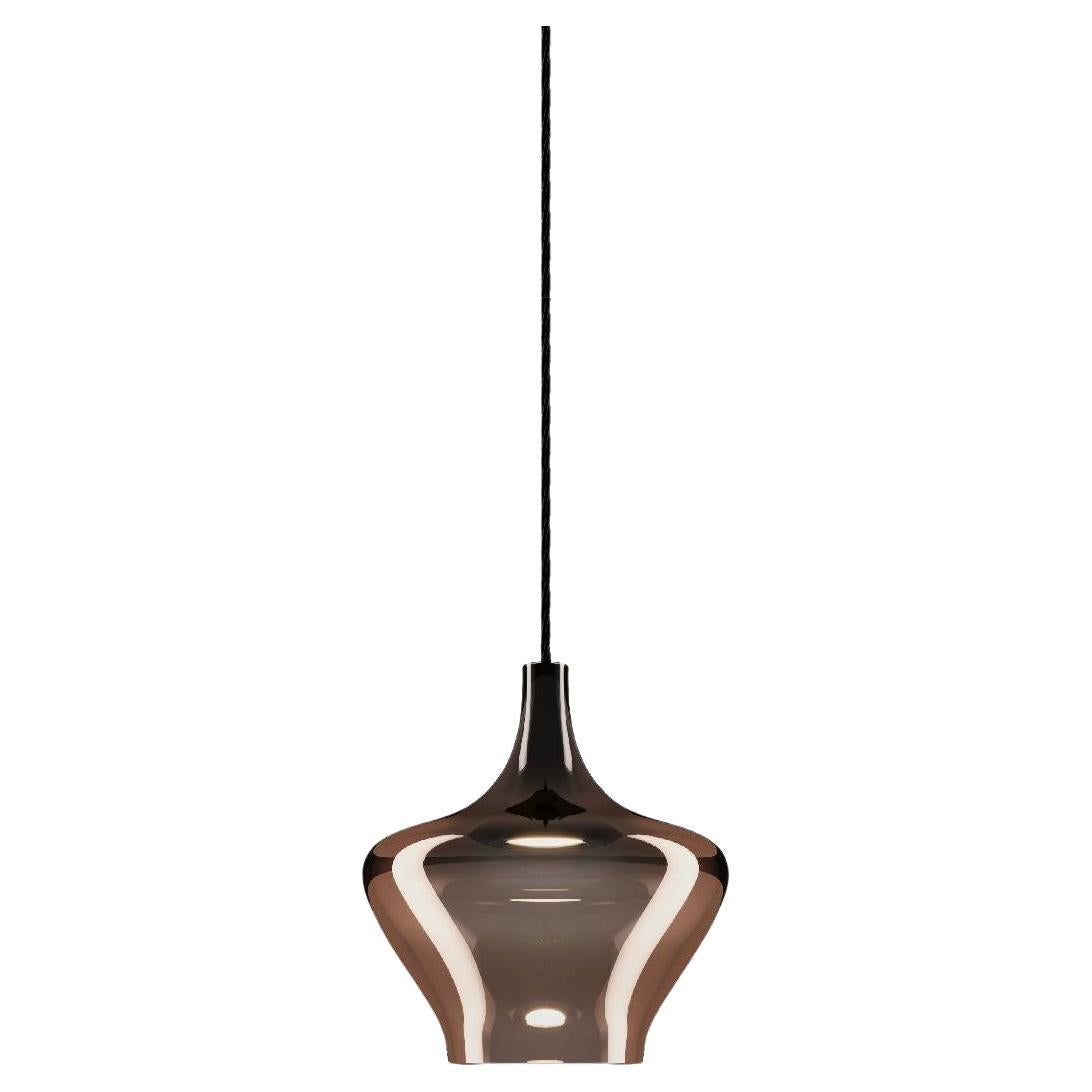 Lodes NOSTALGIA Lampe à suspension moyenne avec calbe noir par Dima Loginoff en vente