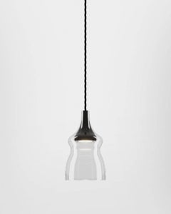 Lodes NOSTALGIA Small Pendant Lamp with Black calbe by Dima Loginoff