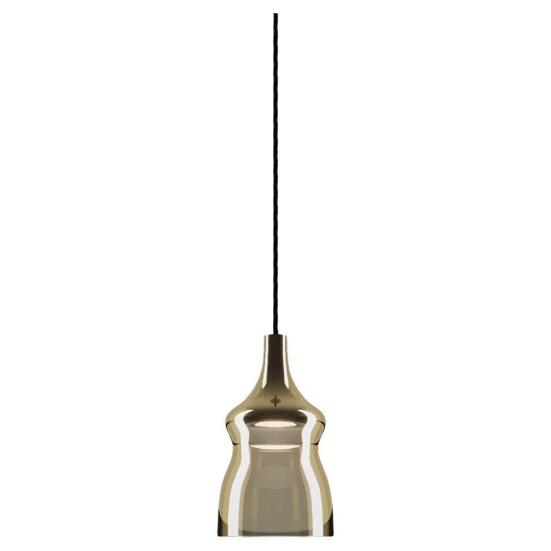 Lampada a sospensione piccola Lodes NOSTALGIA con calbe nere di Dima Loginoff