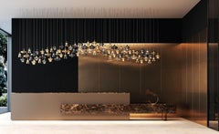 Lampada a sospensione piccola Lodes NOSTALGIA con calotta trasparente di Dima Loginoff