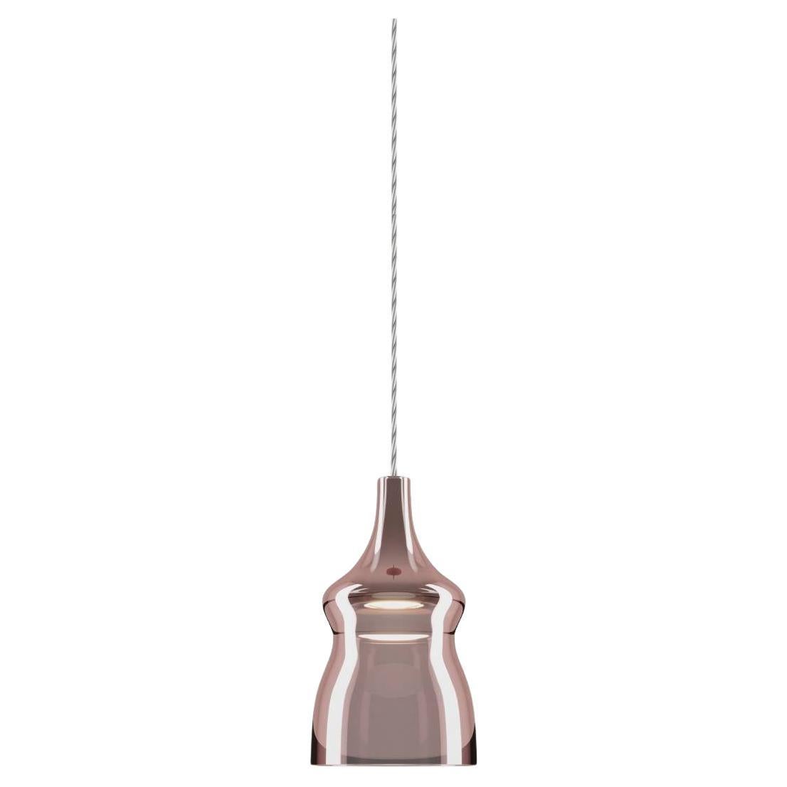 Lampada a sospensione piccola Lodes NOSTALGIA con calotta trasparente di Dima Loginoff