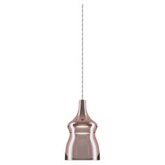Lodes NOSTALGIA Lámpara colgante pequeña con calbe transparente by Dima Loginoff