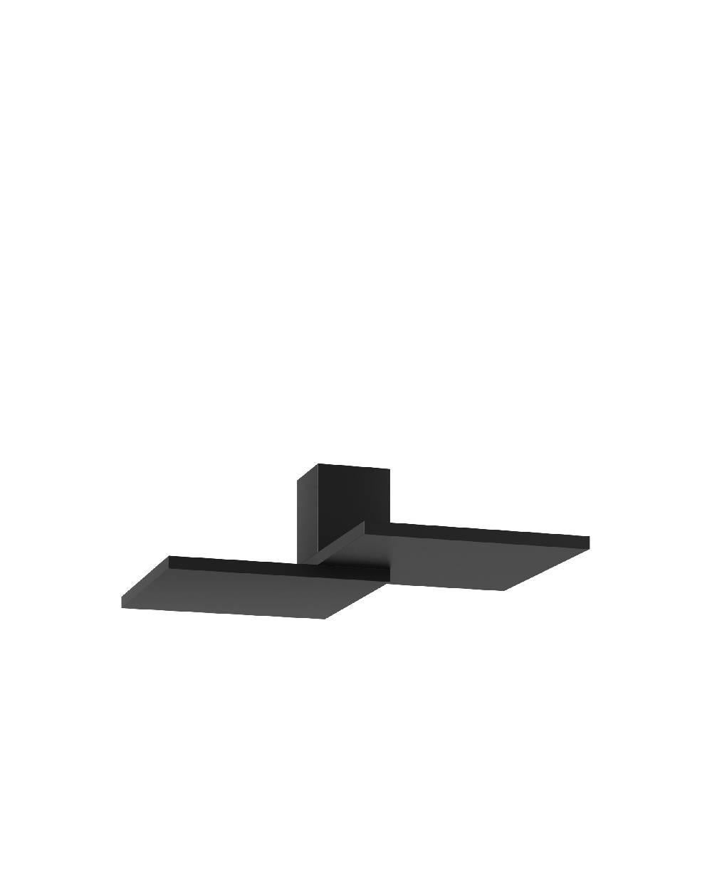Essential forms in metal, square and rectangular, which seem to disappear in the ceiling or wall. In Puzzle lamps, light becomes the feature element of living spaces, creating soft, geometric effects.

Clean and geometric lines merge with the walls