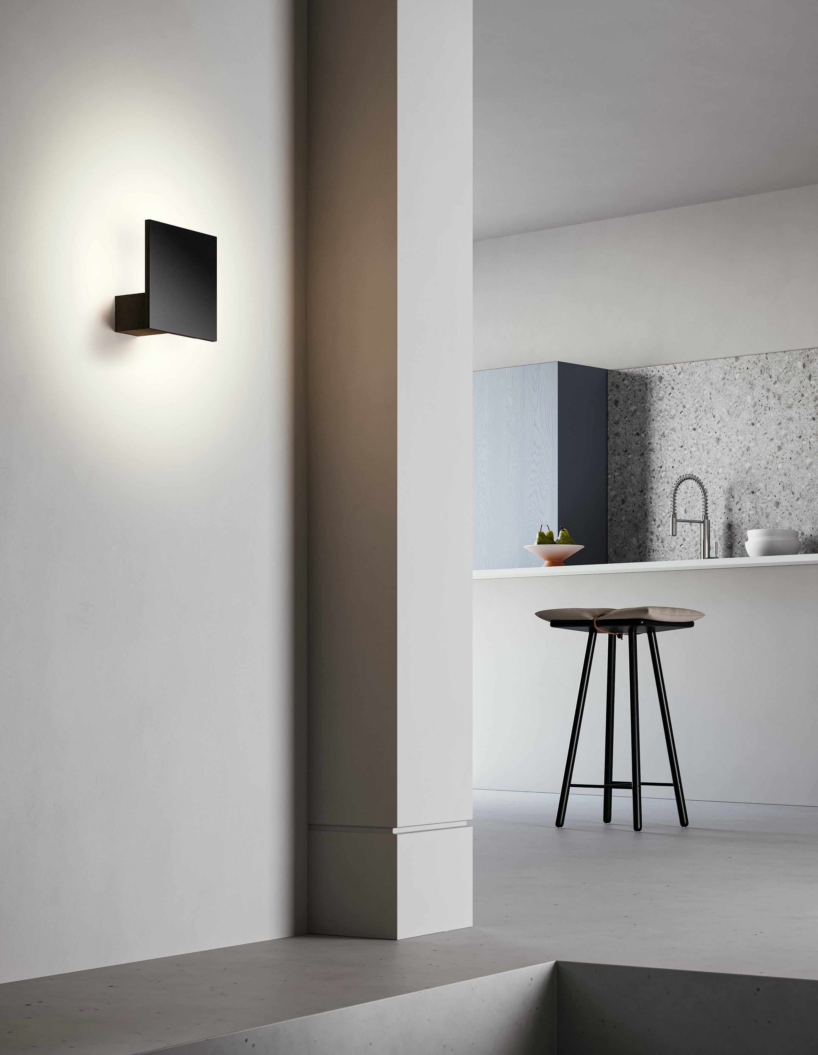 Lodes PUZZLE SINGLE SQUARE Lámpara de pared de Studio Italia Design en Nuevo estado para la venta en Brooklyn, NY
