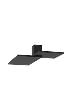 Lodes PUZZLE SQUARE & RECTANGLE Ceiling Lamp by Studio Italia Design