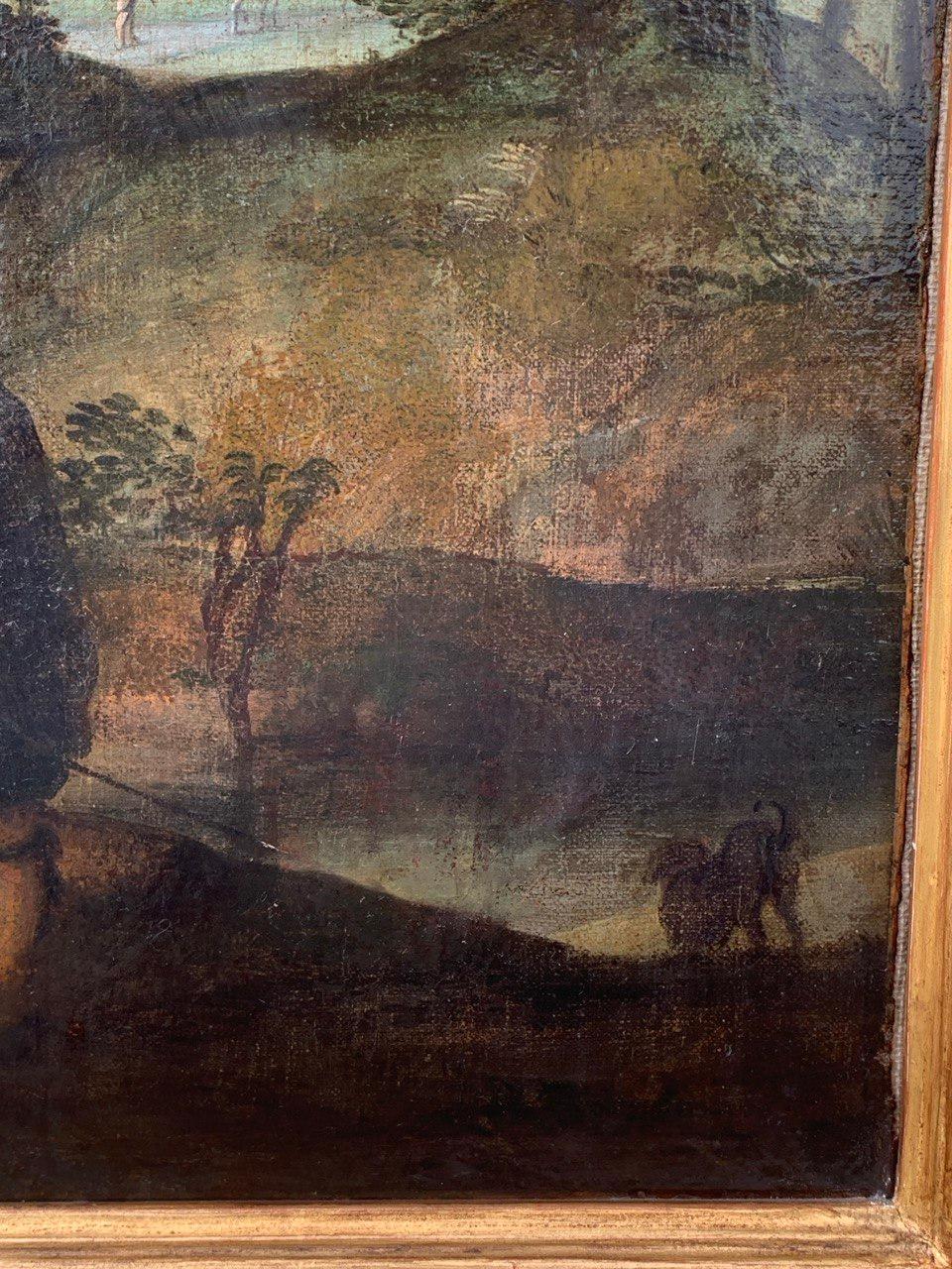 Ludovico Pozzoserrato (venezianischer Meister) - Figurenmalerei des späten 16. im Angebot 3