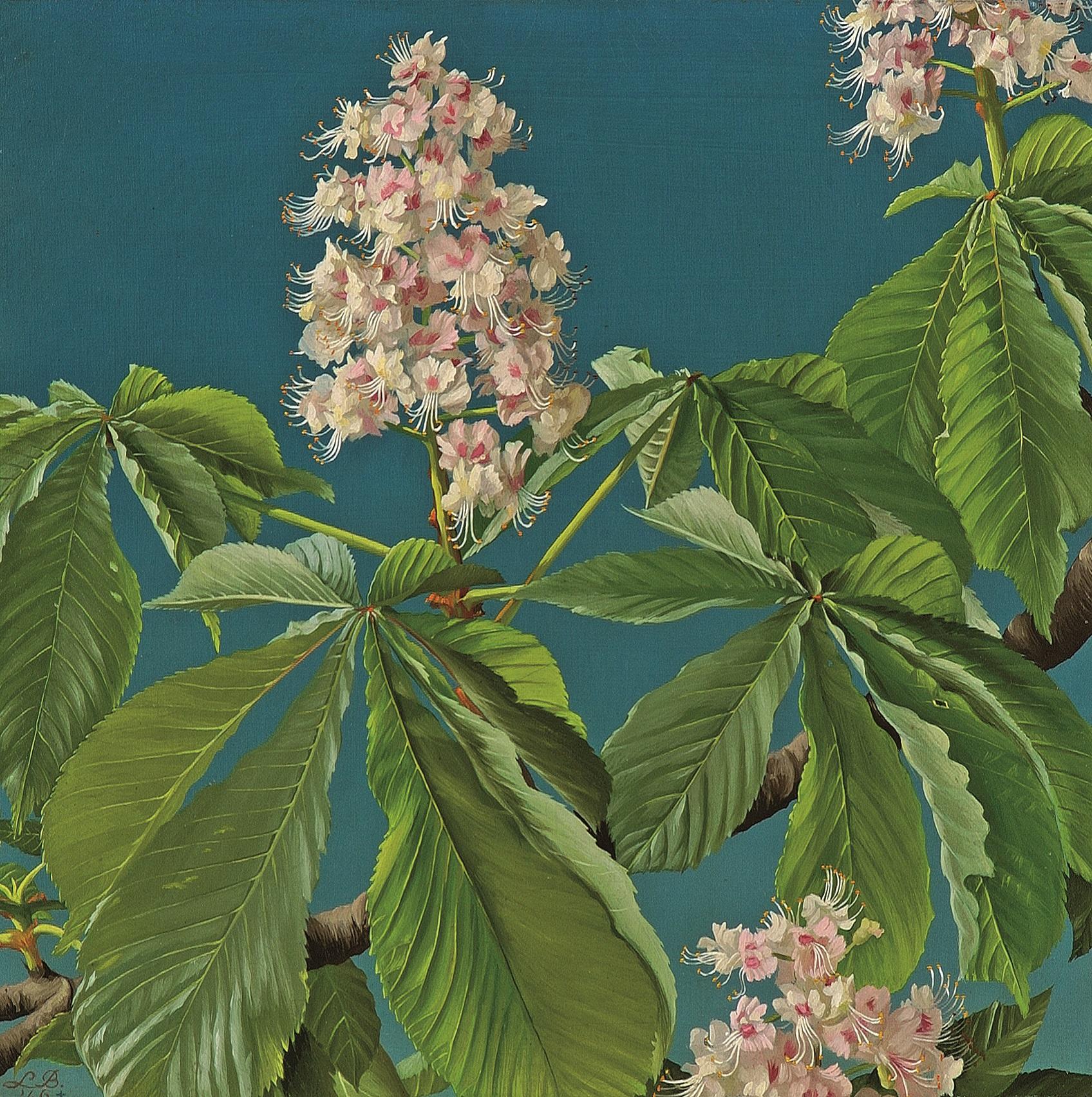 Lodewyk Bruckman Still-Life Painting - Blossom branche