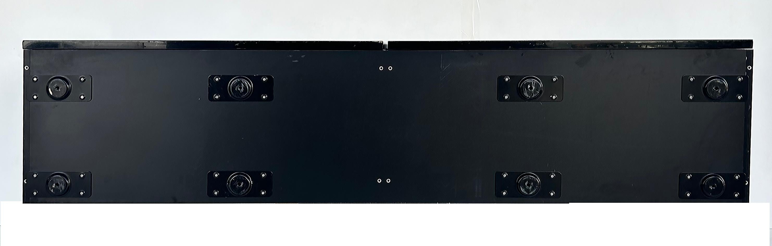 Lodovico Acerbis, Giotto Stoppino Credenza Sheraton en lacado negro brillante en venta 4
