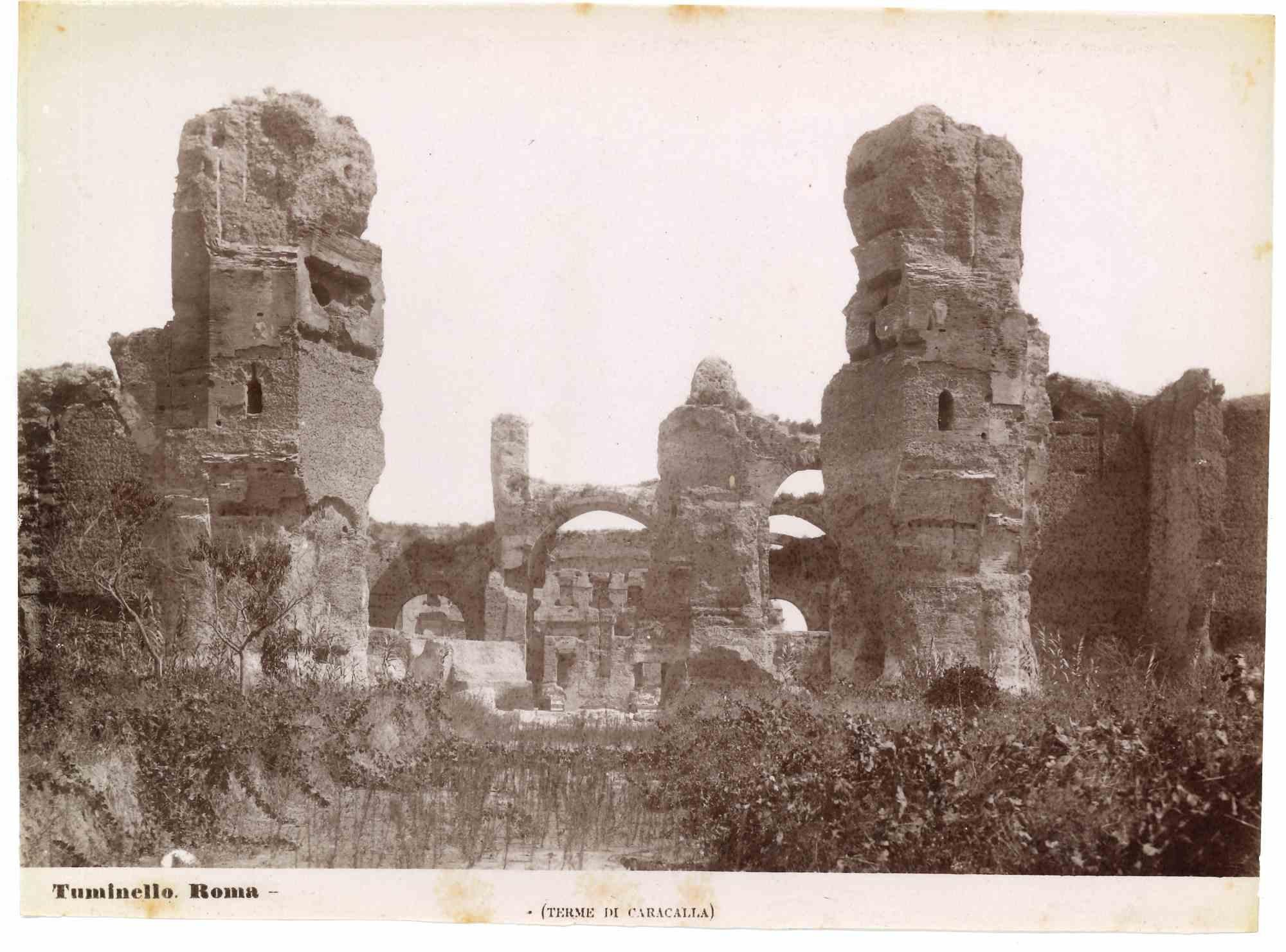 Baths of Caracalla - Vintage Photograph by Ludovico Tuminello - 20th Century