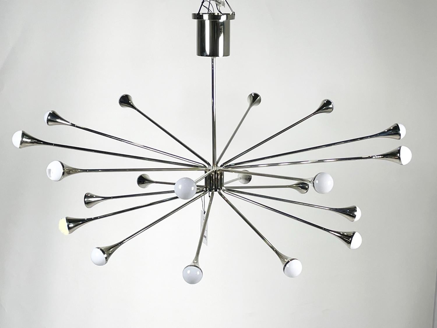 Mid-Century Modern Lody 20-Light Chandelier by Sean Lavin for Visual Comfort & Co.