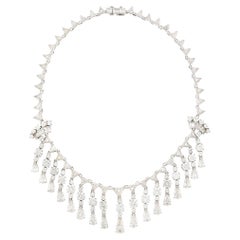 Loecx Platinum and Diamond Necklace