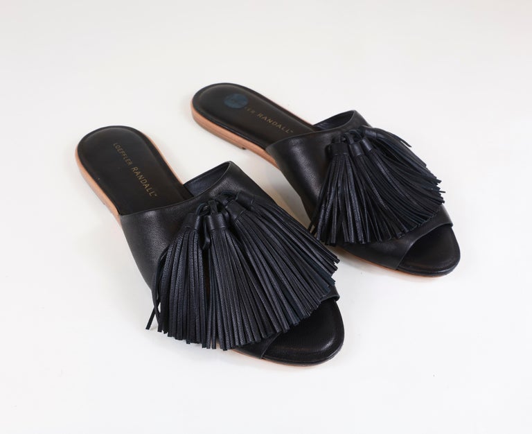 Loeffler Randall Open Toed Leather Sandals at 1stDibs | manolo blahnik ...