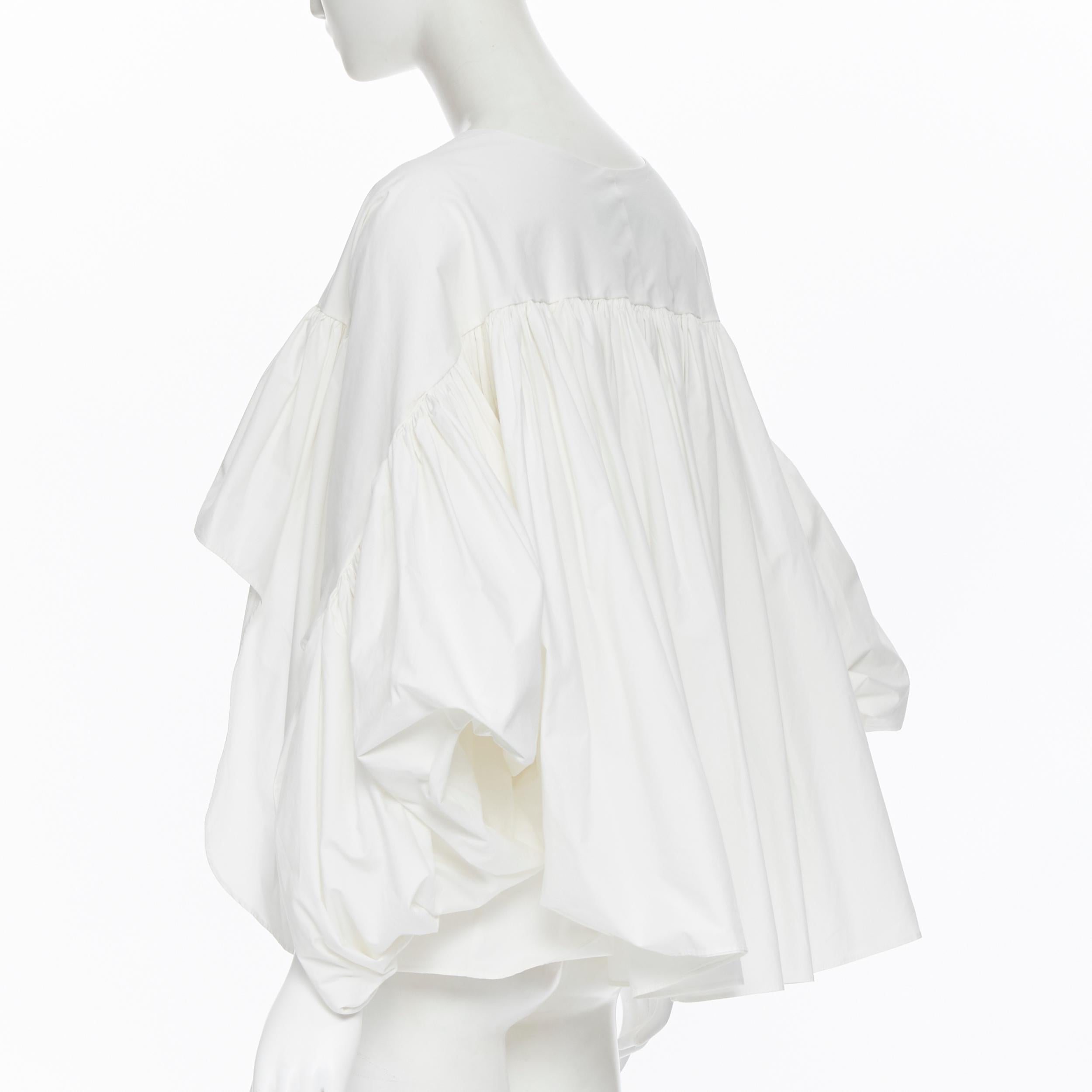 LOEIL 2019 Ciambellona Top algodón blanco cropped acampanado alto bajo S M 
Marca: Loeil
Colección: 2019
Nombre del modelo / Estilo: Top acampanado
Material: Algodón
Color: Blanco
Patrón: Sólido
Detalle extra: Parte superior ciambellona. Recortada