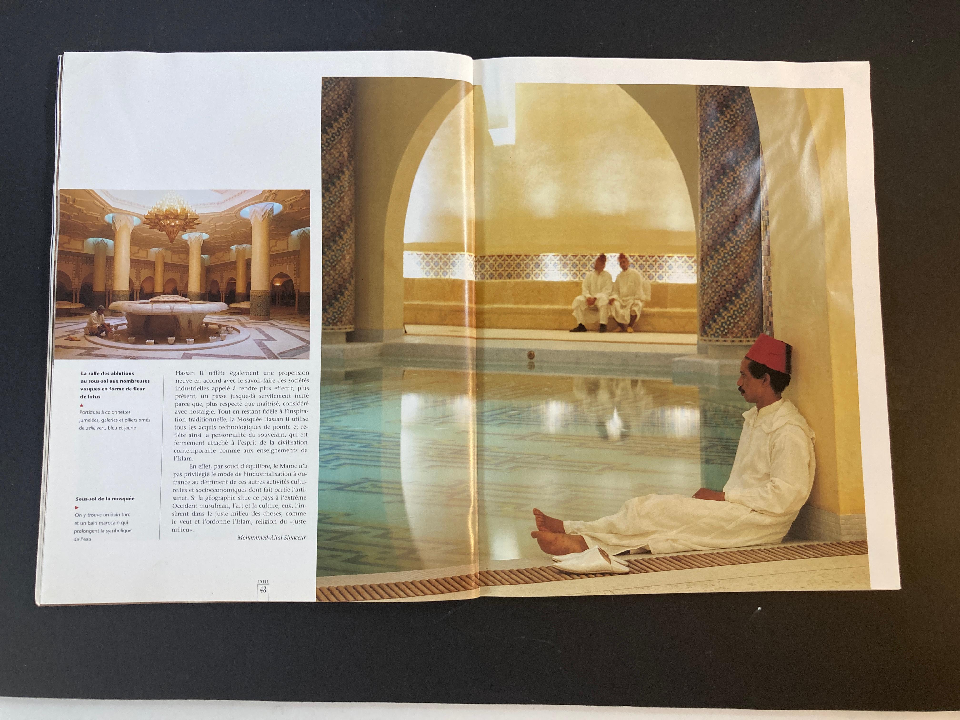 L'oeil Magazine International d'art n° 481 Spécial Maroc In Good Condition For Sale In North Hollywood, CA