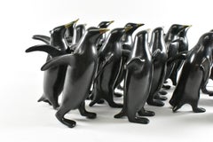 Loet Vanderveen Bronze 20 Penguin Group 31/750 Limited Edition