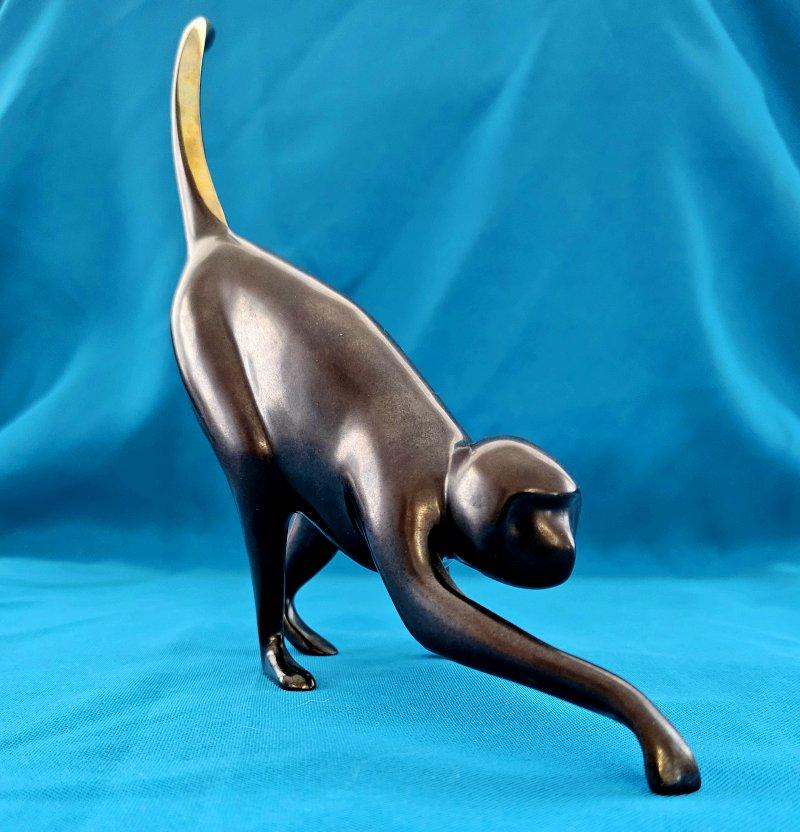 Scultura di scimmia in bronzo da 15 pollici di Loet Vanderveen, firmata e numerata 425/750 in vendita 4