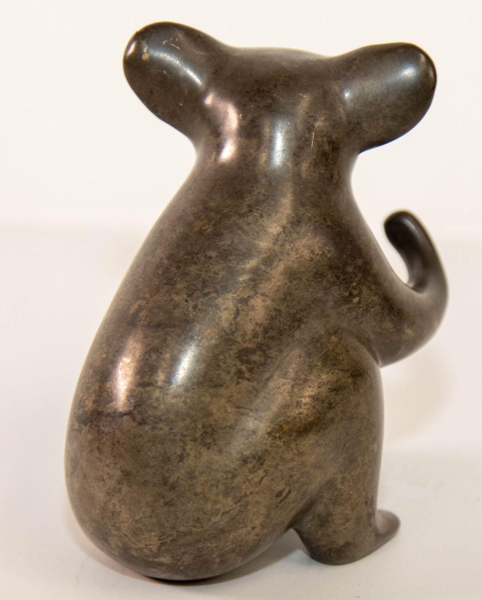Loet Vanderveen Koala Bronze Wildlife Sculpture Signed Numbered 3