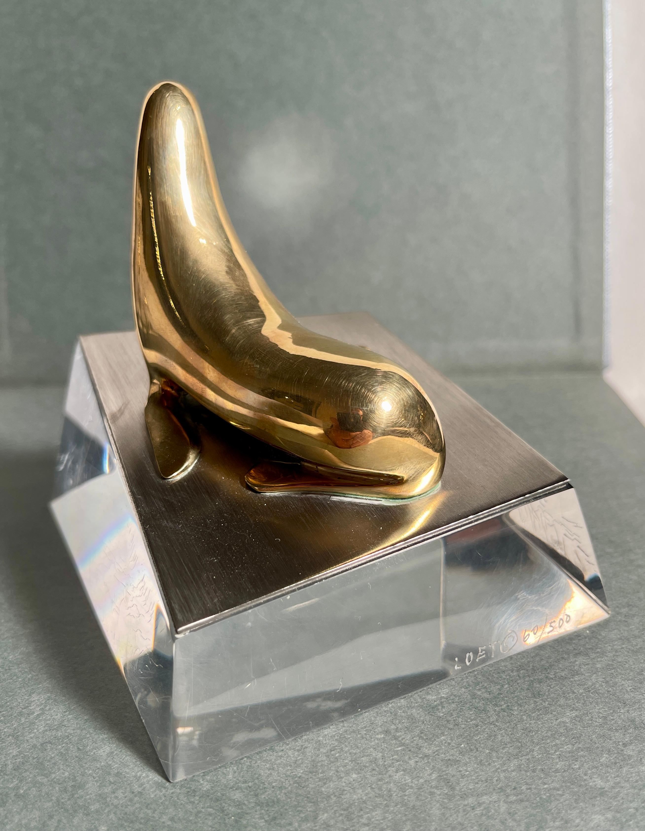 Loet Vanderveen Bronze Seal Sculpture 1