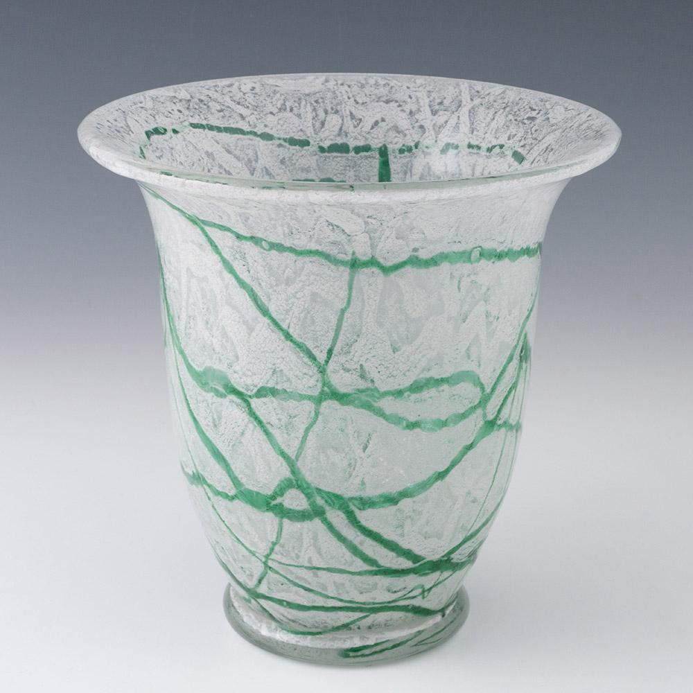 Art Glass Loetz Art Deco Schaum Glass Vase Model 137 c1935 For Sale