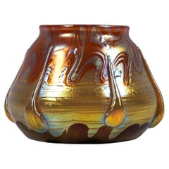Loetz Art Nouveau Glass Vase PG 358 For E. Bakalowits & Sons, Vienna, ca. 1901