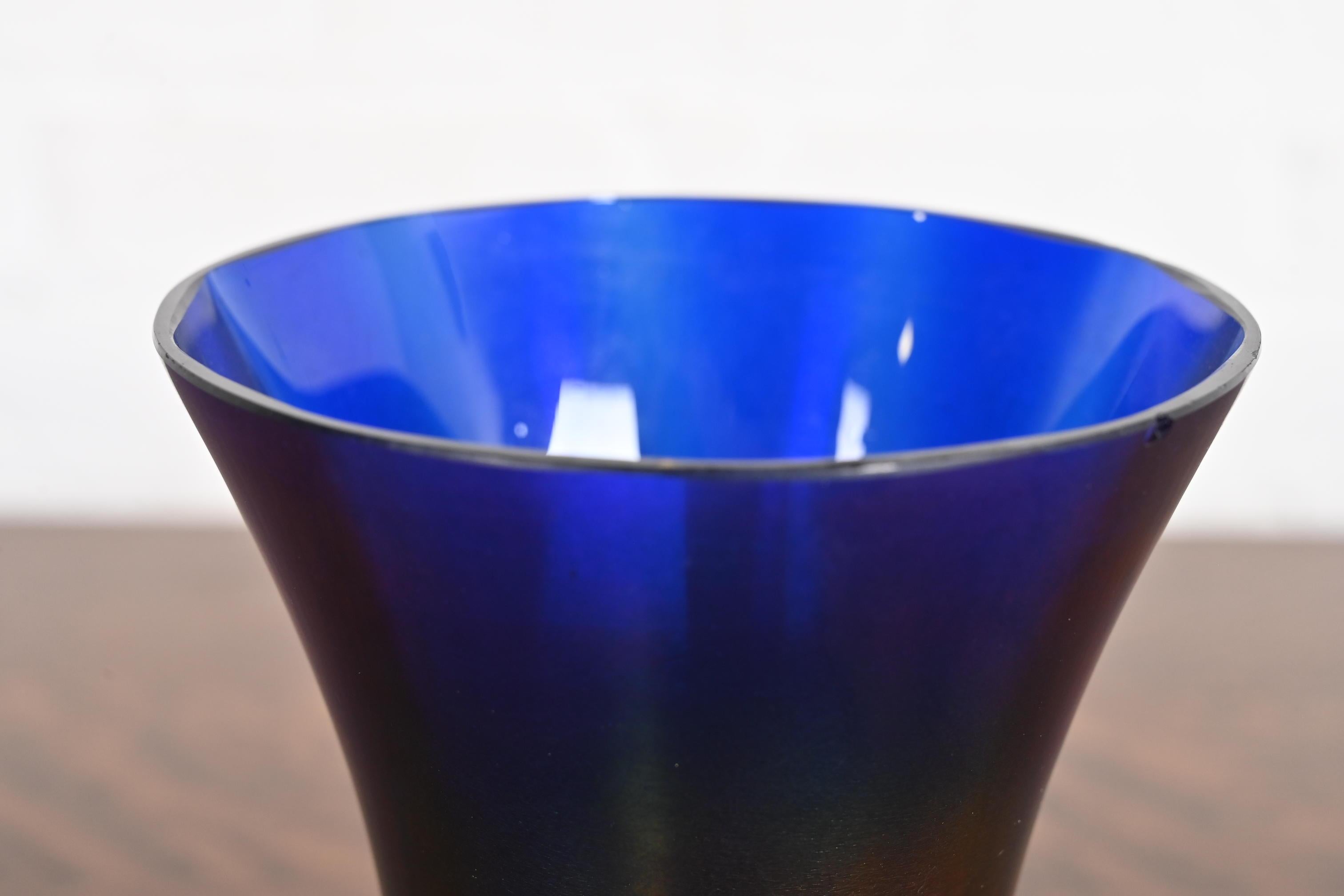 Loetz Art Nouveau Iridescent Art Glass Vase For Sale 2