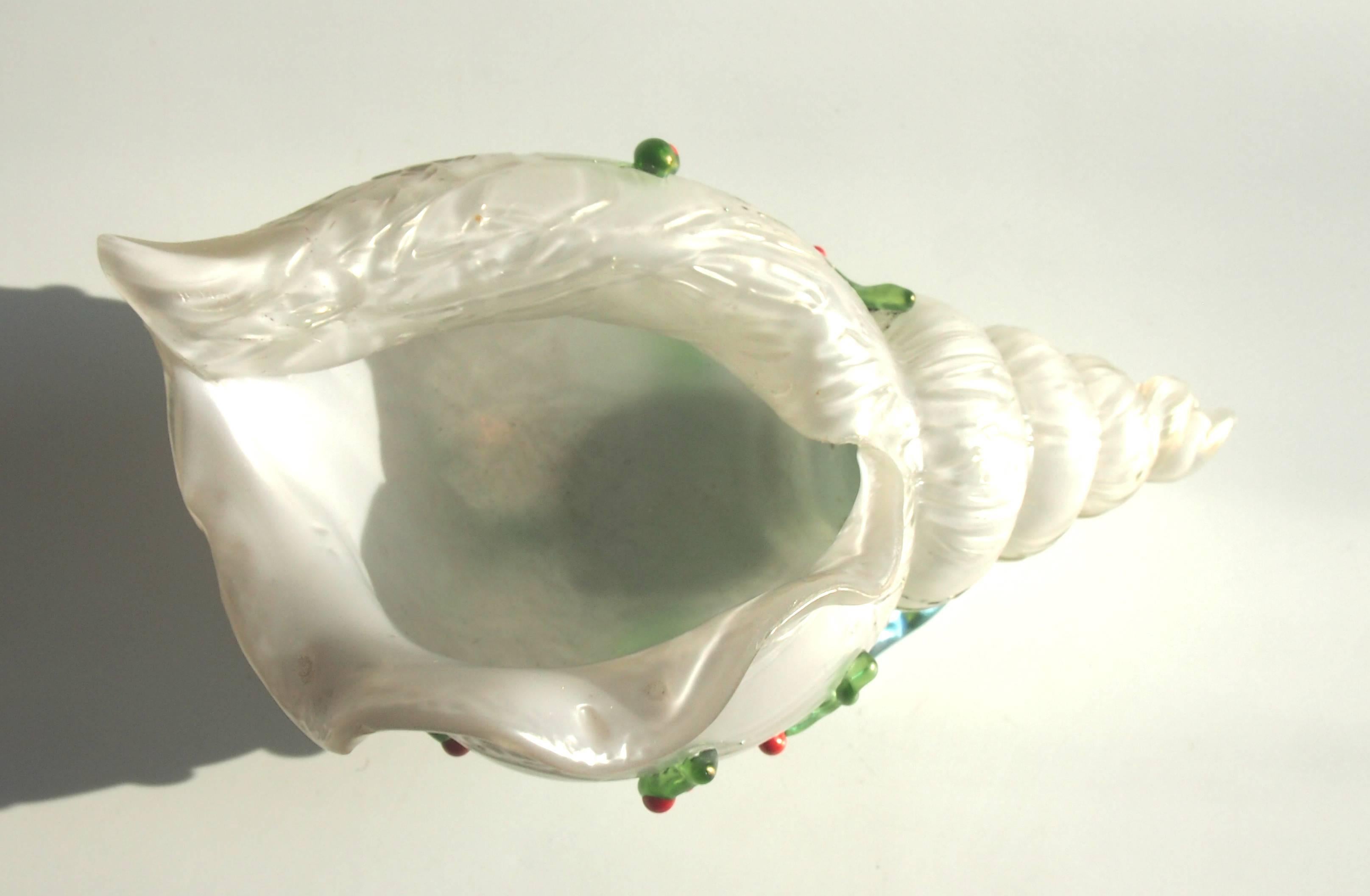 Art Glass Loetz Art Nouveau Seashell Ausfuehrung 132