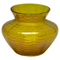 Loetz Art Nouveau vase whit Details of Irradiated glass 1900s