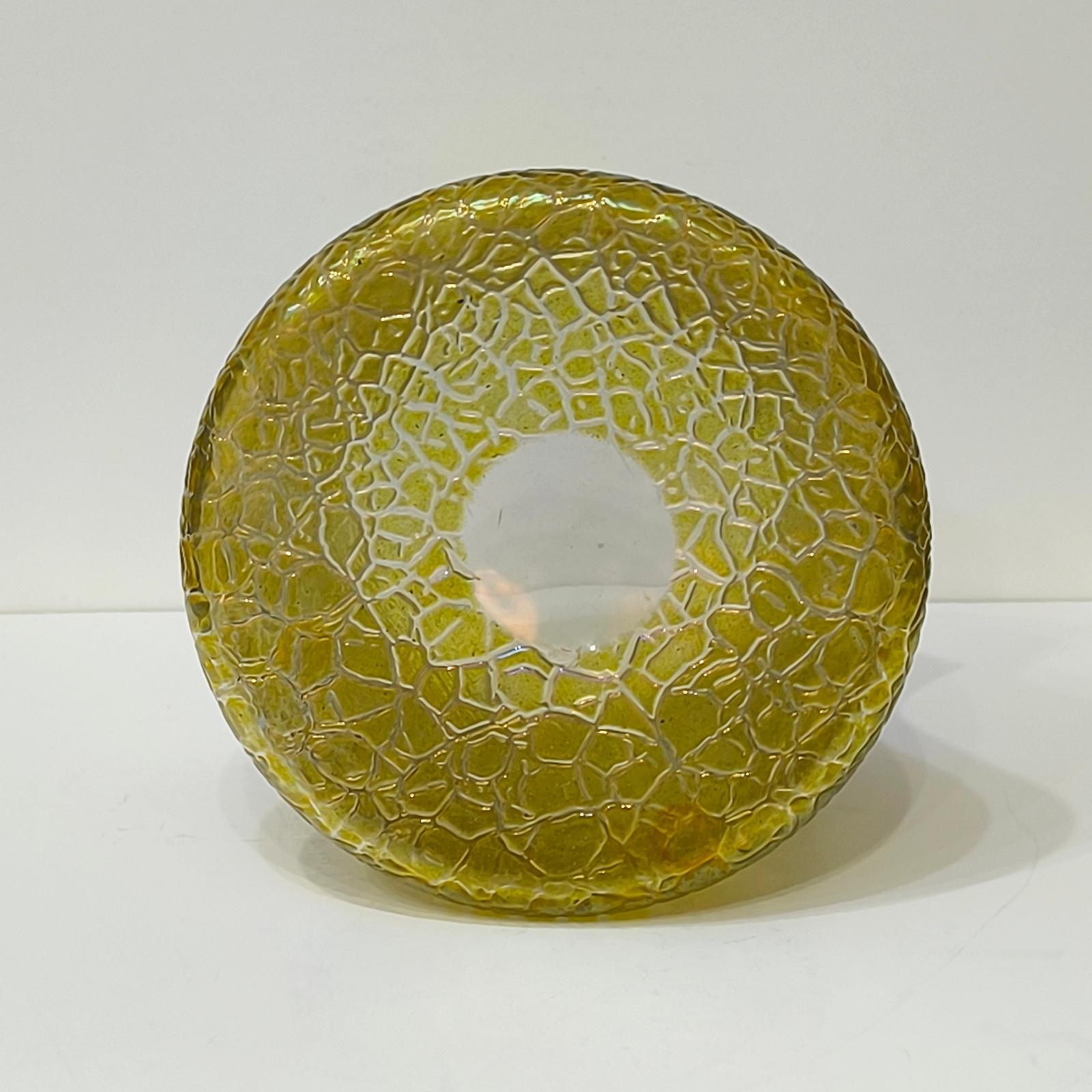 Loetz Candia Mimoza Art Nouveau Jugendstil Art Glass Bowl For Sale 4