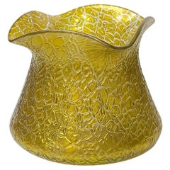Antique Loetz Candia Mimoza Art Nouveau Jugendstil Art Glass Bowl