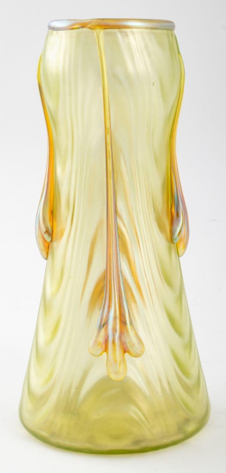 20th Century Loetz Coppelia Iridescent Art Glass Vase, ca. 1904