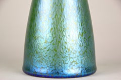 Loetz Glass Vase "Crete Papillon" by Koloman Moser for E. Bakalowits, circa 1899