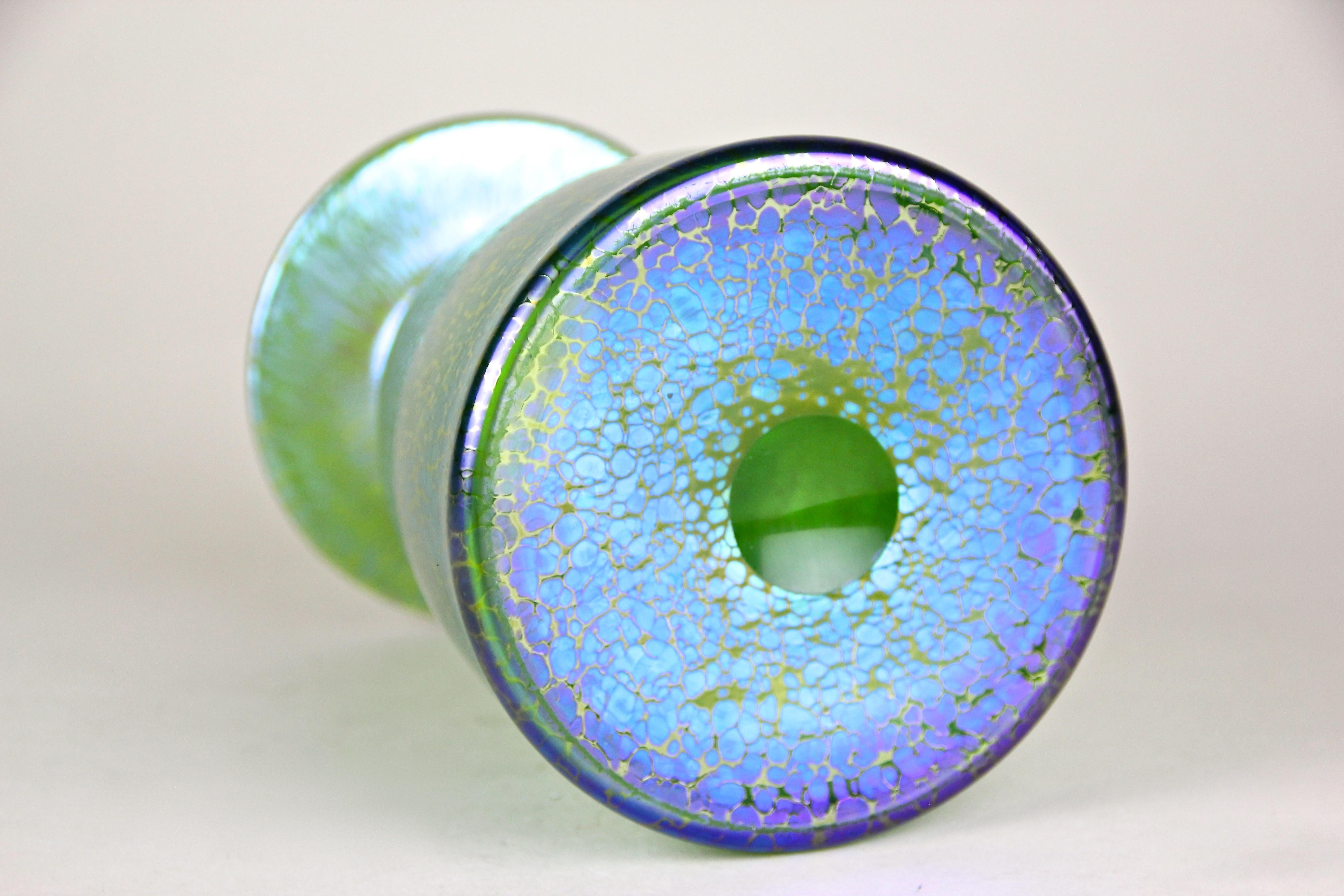Jarrón Loetz Glass 