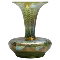 Antique Loetz Iridescent Glass Vase, circa 1900