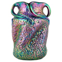 Loetz Lava Vase