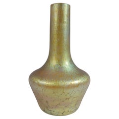 Loetz / Lötz Art Nouveau Iridescent Glass Candia Papillon Vase