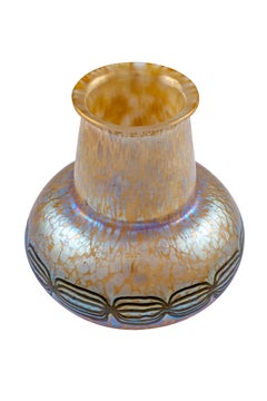 Vase Loetz de Leopold Bauer Decor Phenomen Gre 2/177, datant d'environ 1906