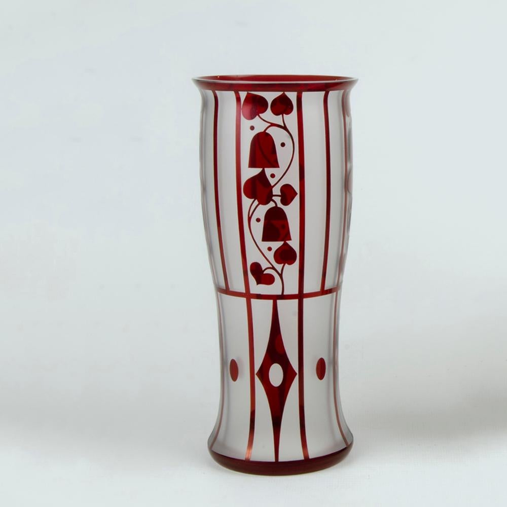 Hand-Crafted Loetz vase Josef Hoffmann, Austria, 1912 For Sale