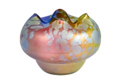 Loetz Vase, Tricolor Phenomen Genre 299, Signed, 1900
