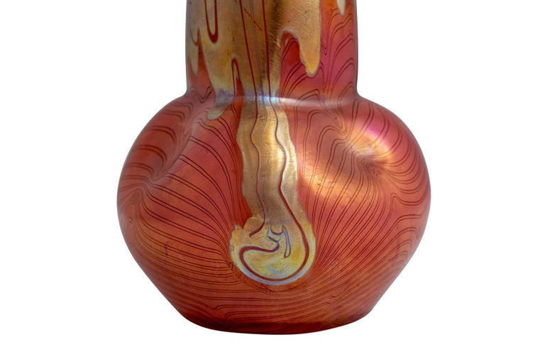 Loetz Vase Unknown Decor Phenomen Genre Signed, circa 1900 In Good Condition For Sale In Vienna, AT