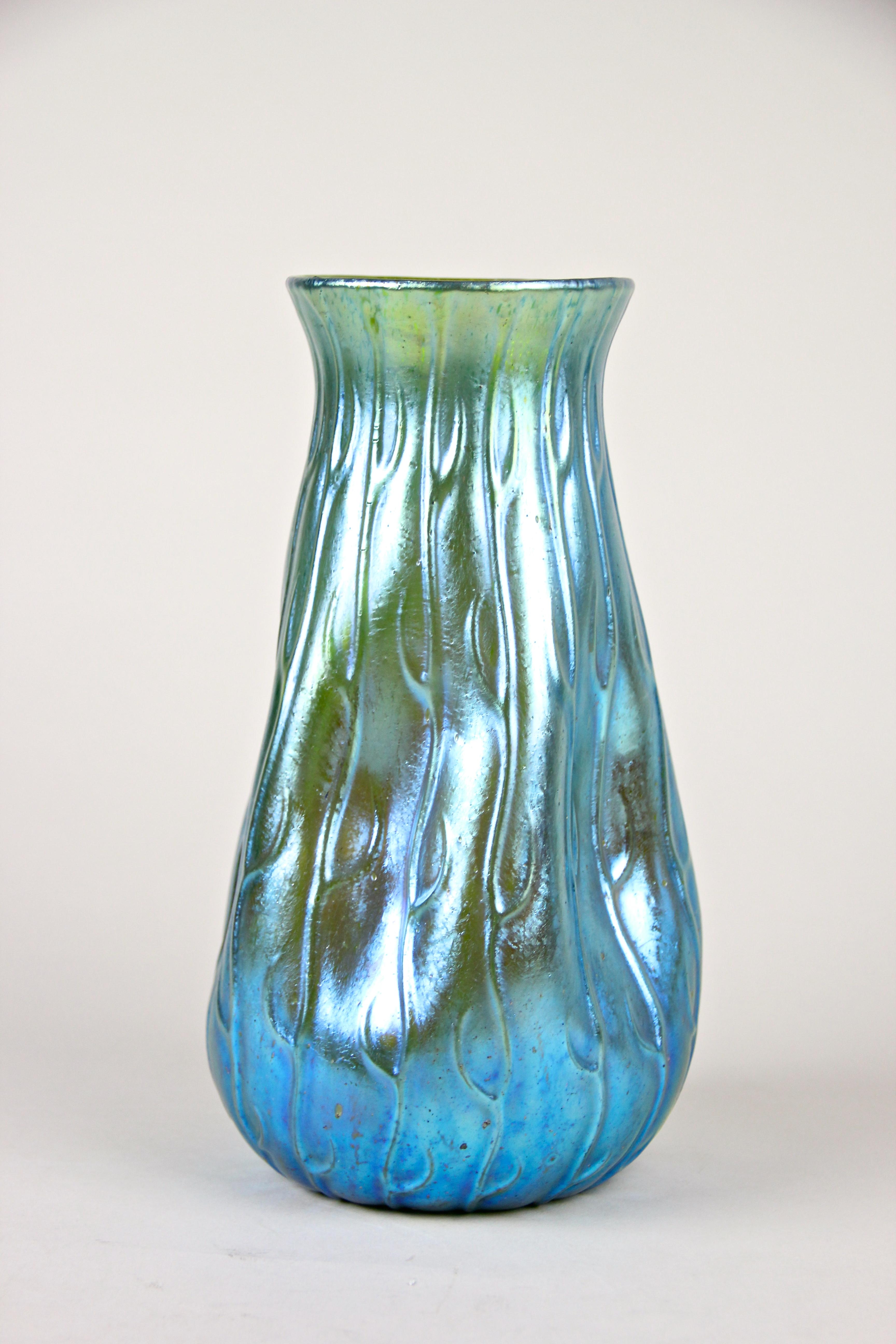 Loetz Witwe Glass Vase Decor 