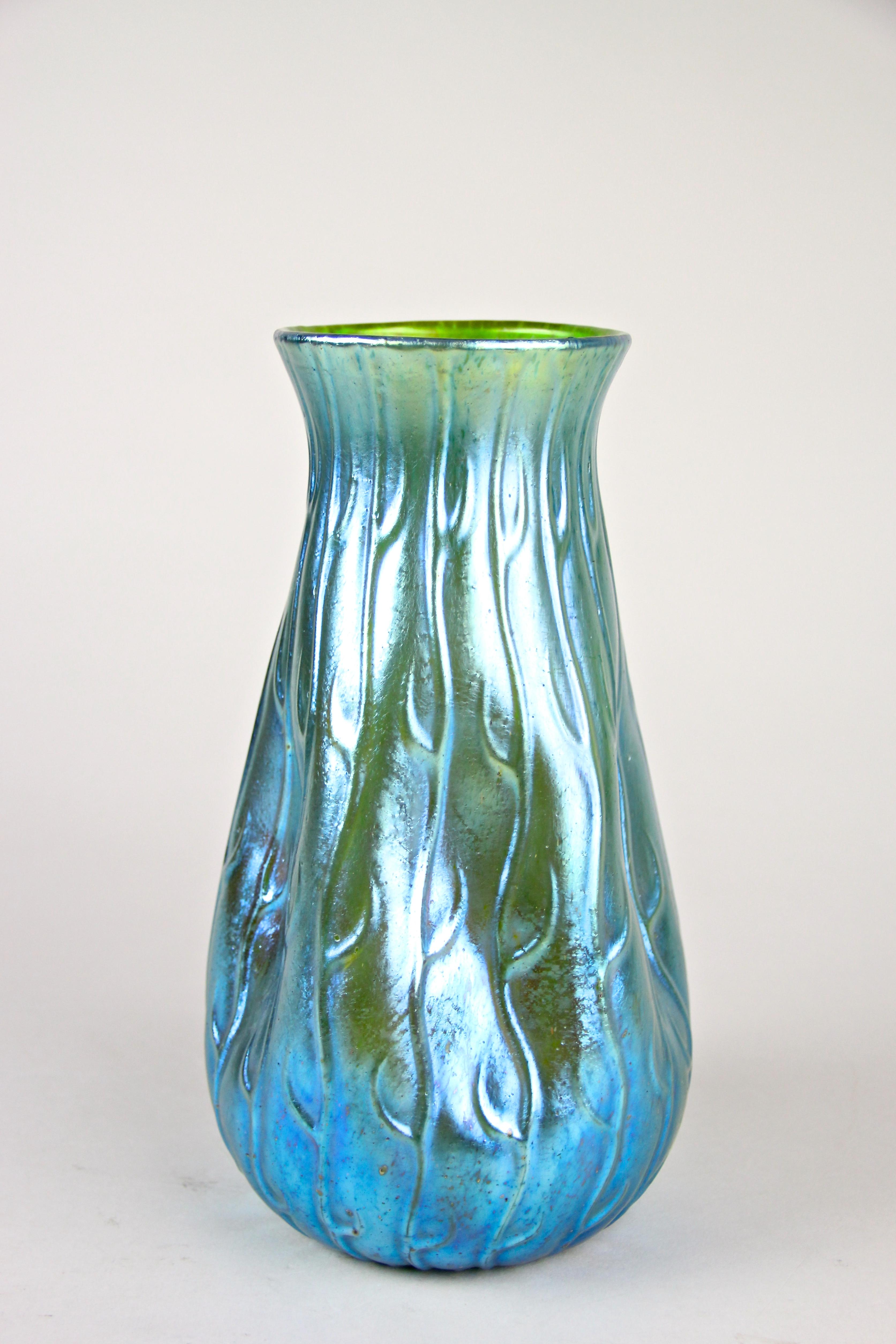 Loetz Witwe Glass Vase Decor 