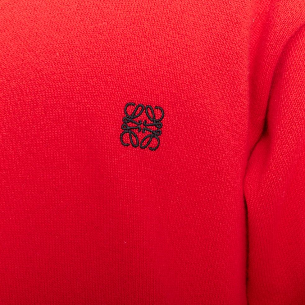 LOEWE 100% wool red black anagram logo long sleeve sweater S
Reference: MLCO/A00035
Brand: Loewe
Designer: JW Anderson
Material: Wool
Color: Red, Black
Pattern: Solid
Closure: Pullover
Made in: Italy

CONDITION:
Condition: Very good, this item was