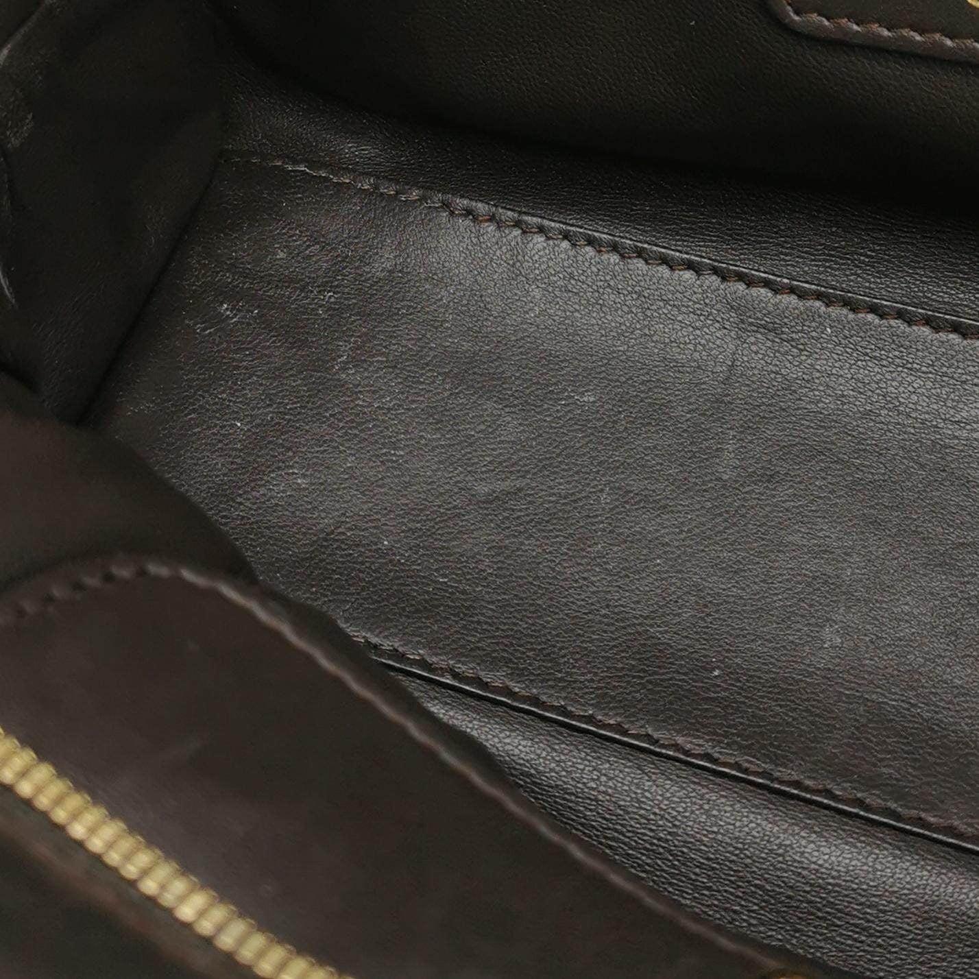 Loewe Amazona 23 in Burgundy Lambskin Leather and Shearling with Strap 3